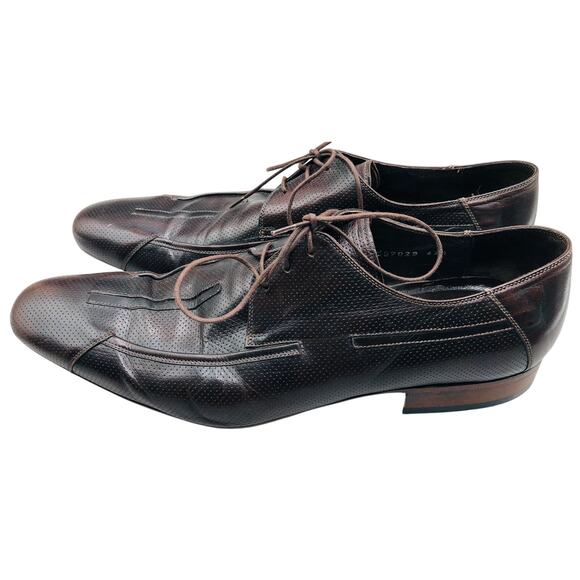 Baldinini Men\'s Burgundy Dress Shoes SZ 9.5 697028 42.5 main image 5